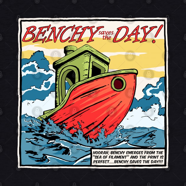 Benchy saves the Day by Fibre Grease